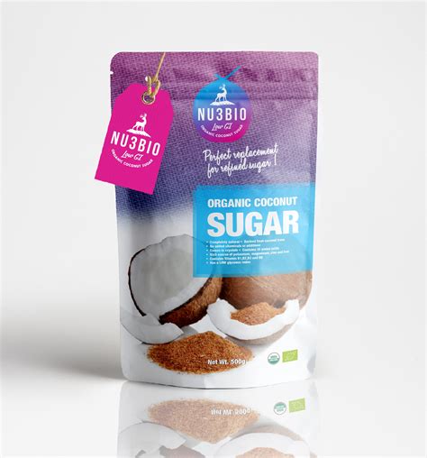 Organic Coconut Sugar Packaging Design Inspiration 81942 By Damirsalkic