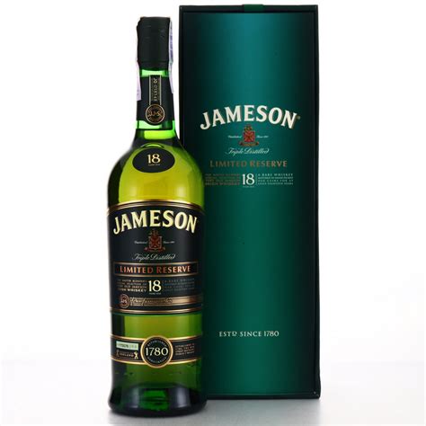 Jameson 18 Year Old Limited Reserve Whisky Auctioneer