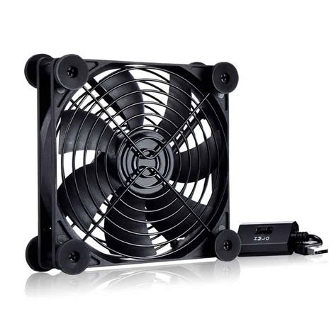 4 Inch USB Exhaust Fan For Entertainment Center Cabinet Cooling Fan