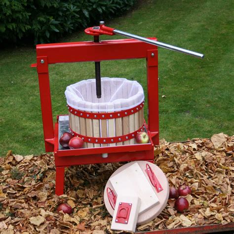 Cross Beam Fruit Press 20 Litres Harrod Horticultural Uk