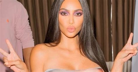 Kim Kardashian Divides Fans As She Models Her Own Face In Bizarre