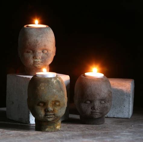 15 Creepy Gothic Candle Holder Ideas For A Scary Halloween Decoist