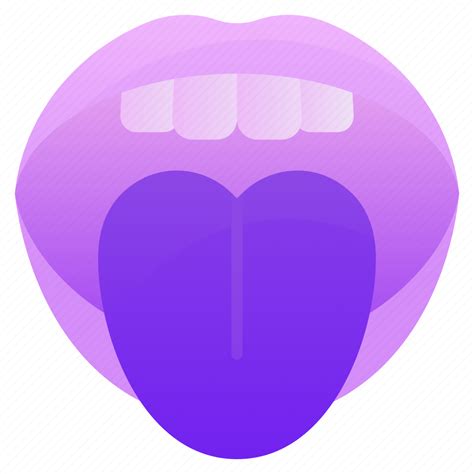 Tongue Sticking Out Tongue Human Tongue Mouth Open Mouth Icon