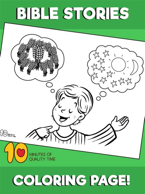 Doctrine & covenantsdoctrine and covenants. Joseph's Dreams Coloring Page - 10 Minutes of Quality Time