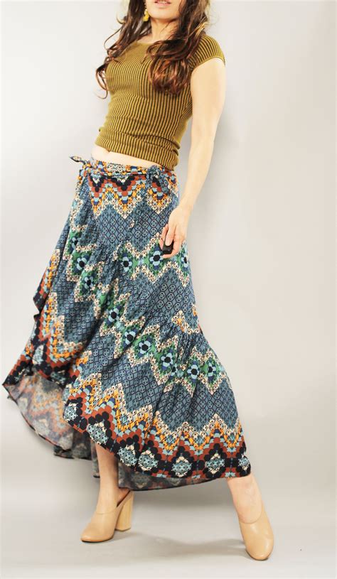 Gypsy Skirt Boho Skirt Midi Skirt Maxi Skirt Long Skirt