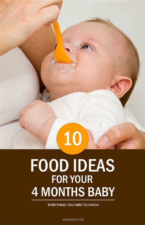 From the 7th month onward you can start feeding thrice a day as proper breakfast, lunch and early dinner. Top 10 Ideas For 4 Month Baby Food (With images) | 4 month ...