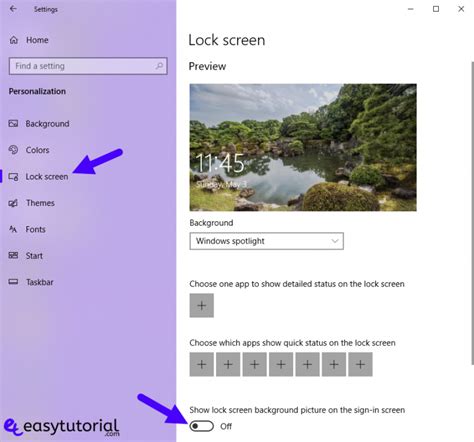 How To Remove Logon Screen Background On Windows 10