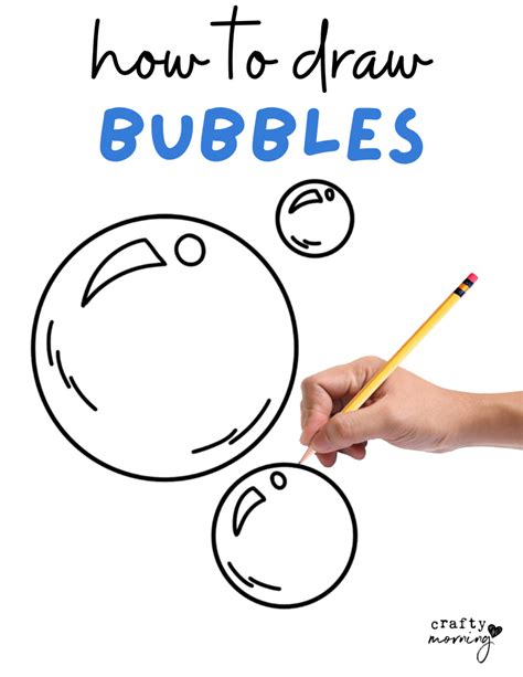 How To Draw Bubbles Easy Step By Step