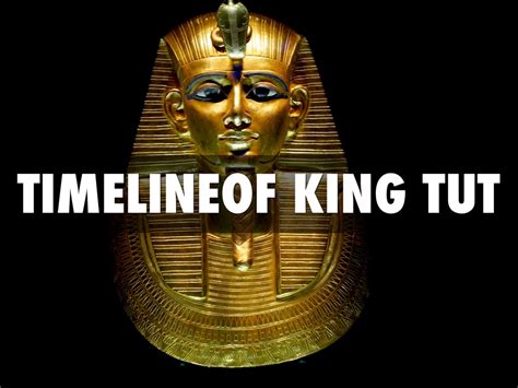 Timeline Of King Tut By Michellykids3