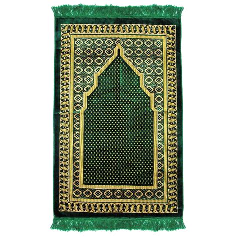 Green And Gold Helix Border And Archway Lightweight Simple Turkish