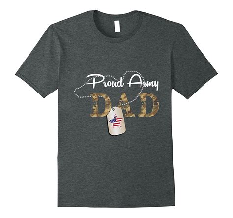 Proud Army Dad Soldier Stronger Daddy T Shirt Cd Canditee