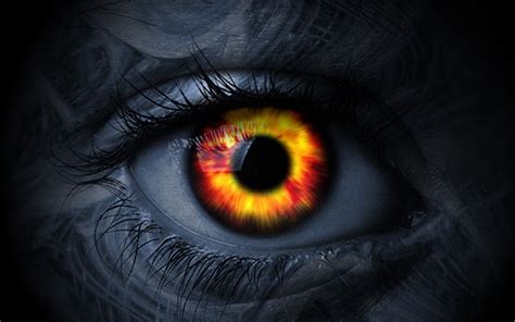 Horror Evil Eyes In Fear Wallpapers 1440x900