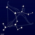 Sagittarius astrological sign design vector | premium image by rawpixel ...