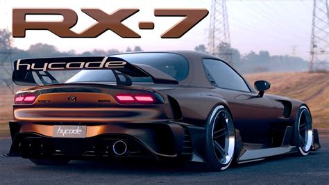 Mazda RX7 Widebody By Hycade