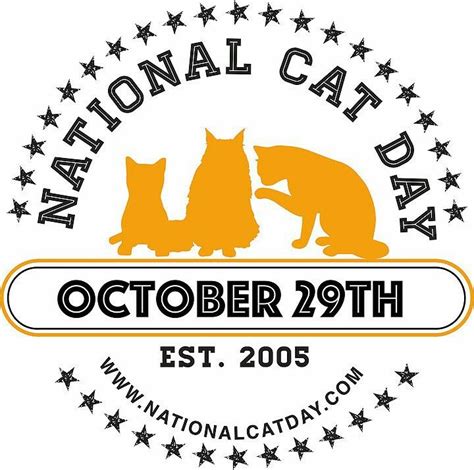 National Cat Day October 29th Card