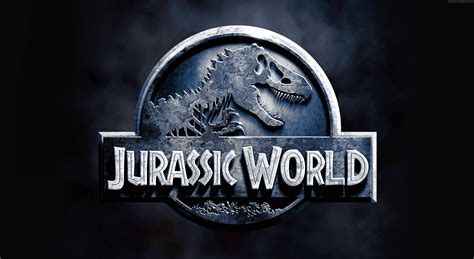 Jurassic World Logo Wallpaper 4k