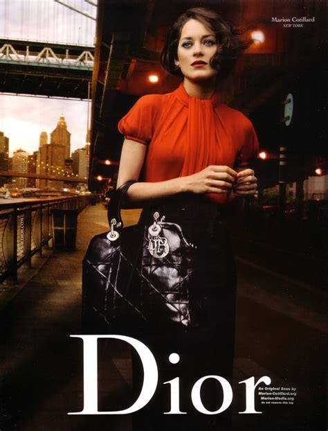 Marion Cotillard Photo Marion Cotillard Lady Dior Handbags Ad Lady