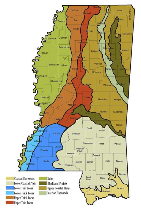Forest Soils Of Mississippi Mississippi State University Extension