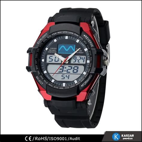 Resistance to 3 atm or 30 meters, suitable for everyday use; 3 Atm Water Resistant Watches Men,Double Movement Digital ...
