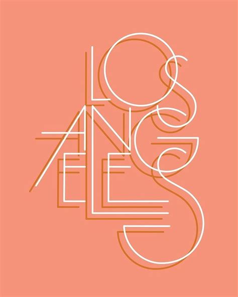 La Web Design Font Design Poster Design Layout Design Type Design Typography Love