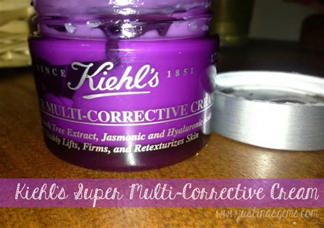 • kiehl's does not test any of its products or any of its ingredients on animals, nor ask others to test on our behalf, except when required by law. Kiehl's Super Multi-Corrective Cream Review - Justina's Gems