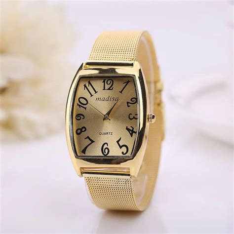 Buy Women Watches Gold 2017 Luxury Stainless Steel