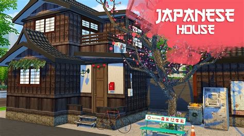 Japanese House Sims 4 Speed Build Simsbiosis Youtube Sims 4