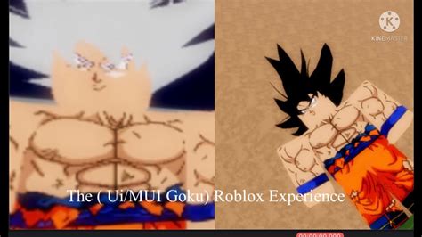 The Mui Goku Roblox Experience Youtube