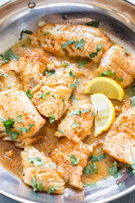 Buttered Cod In Skillet Recipe A Simple Quick Under A 10 Minute Cod