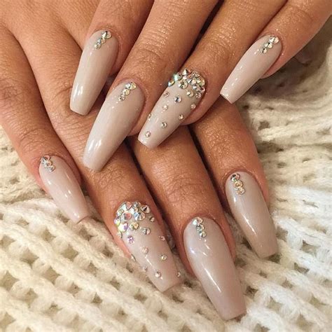 38 Pretty Coffin Ballerina Nails You Will Love 💅💅 Be Modish Nail