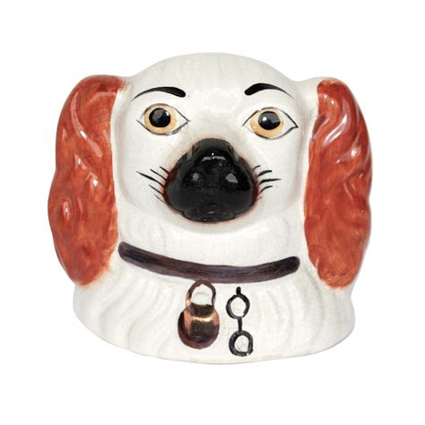 Maybe you would like to learn more about one of these? Antique English Staffordshire Dog Money Bank | Chairish