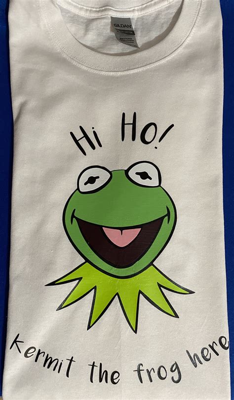 Hi Ho Kermit The Frog Here Muppets T Shirt Hoodie Sweatshirt Etsy