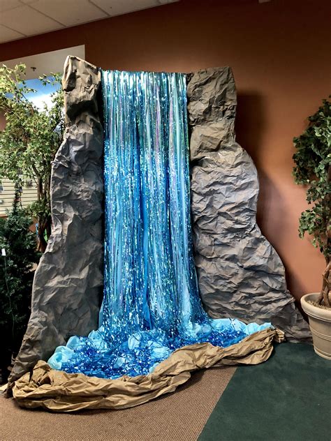 Vbs Waterfall Vbs Crafts Waterfall Decoration Jungle Decorations