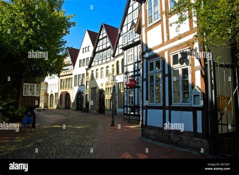 Germany North Rhine Westphalia Minden Town Stock Photos And Germany North