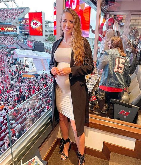 Patrick Mahomes pregnant fiancée Brittany Matthews pays tribute to Chiefs QB after Super Bowl