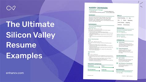 5 Silicon Valley Resume Examples For 2023