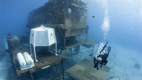 Bbc Radio 4 Aquarius Undersea Lab Taken On Location In Key Largo In