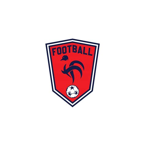 Soccer Or Football Badge Logo In Flat Design Soccer Team Identity