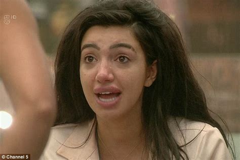 Cbb S Chloe Khan Breaks Down In Tears After Prostitute Comment Daily Mail Online