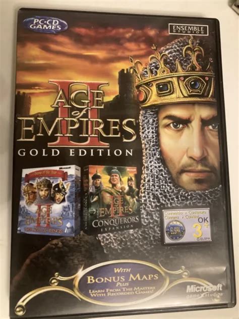 Age Of Empires Ii Gold Edition Pc Mac 2001 European Version £