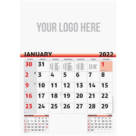 Bold Calendar A2 Fine Art Printers