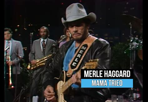 Merle Haggard Classic Mama Tried Live Performance In Austin Texas