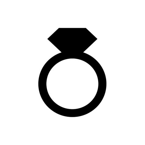 Free Diamond Ring Icon Png Vector Pixsector