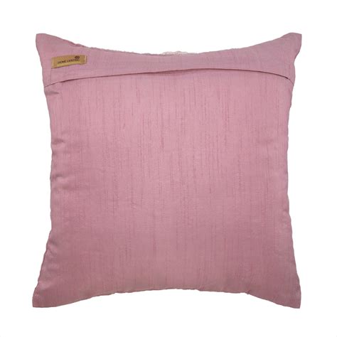 Art Silk Pink Throw Pillow Cover Custom 16x16 Etsy