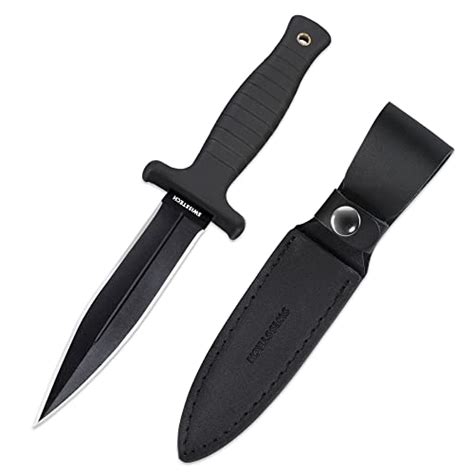 Swisstech Fixed Blade Knife 9 Inch Survival Knife With Sheath Double