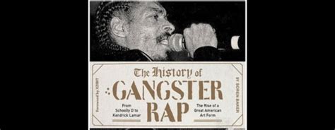 Soren Bakers The History Of Gangster Rap Out On Oct 2