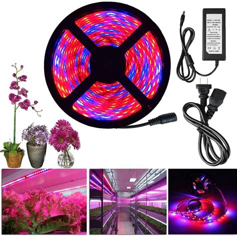 Home And Garden Led Plant Flower Grow Strip Light Kit 5050 Waterproof