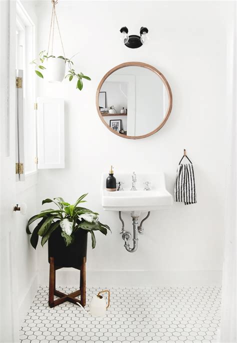 Get inspired with modern, bathroom ideas and photos for your home refresh or remodel. Small Modern Vintage Bathroom - The Merrythought