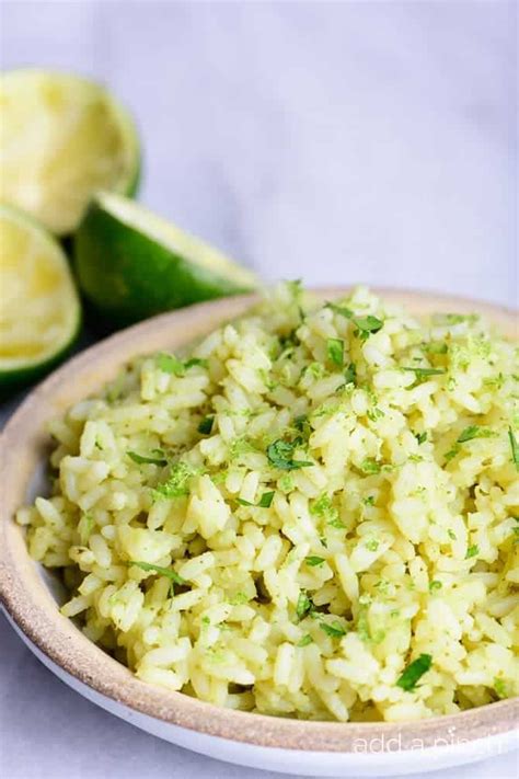 Best side dishes for fish tacos. Cilantro Lime Rice Recipe - Add a Pinch