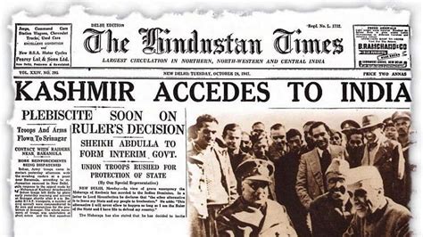 How On This Day 72 Years Ago Jammu And Kashmir Agreed To Become A Part